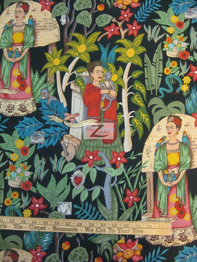 Frida's Garden Cotton Fabric