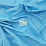 Solid Soft Fashion Vinyl Fabric Blue