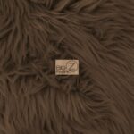 Grizzly Fake Fur Fabric Dark Brown
