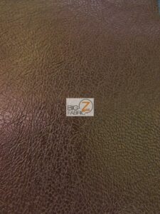 Arlind Distressed Upholstery Vinyl Fabric Chocolate