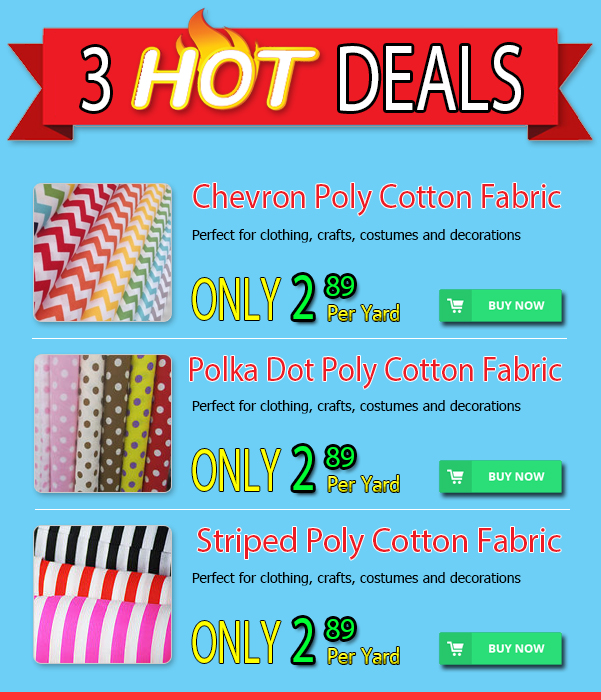 PolyCotton Fabric Sale Madness!!!