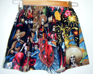 Fiesta De San Marcos Cotton Skirt