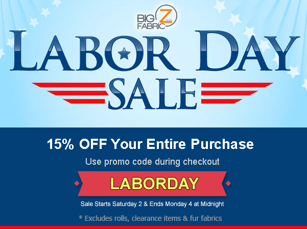 Labor Day Sale 2017