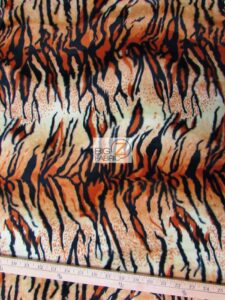 Tiger Velboa Fabric