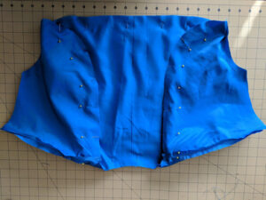 Easy Sewing Project Simple Satin Bolero Jacket6