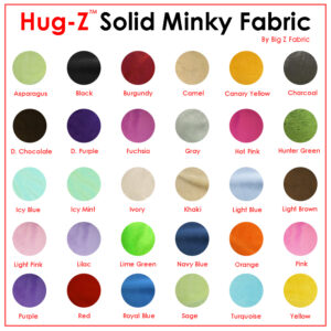 Hug-Z™ Solid Minky Fabric Steal Deal!!!
