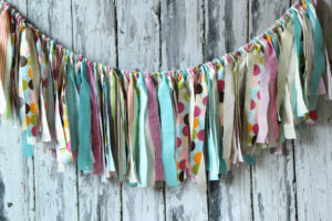 Fabric Scrap Banner