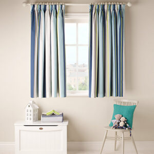 Striped Canvas Drapery Curtains