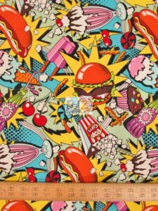 Alexander Henry Midnight Snack Cotton Fabric