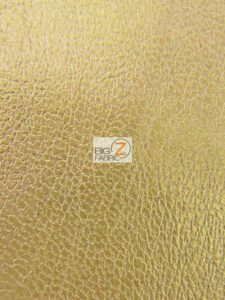 Arlind Distressed Upholstery Vinyl Fabric Gold