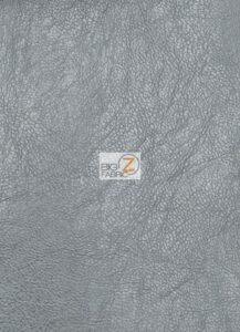 Arlind Distressed Upholstery Vinyl Fabric Silver