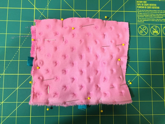 Dimple Dot Minky Blanket 1