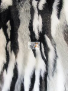 Himalaya Camouflage Fake Fur Fabric Army Stone