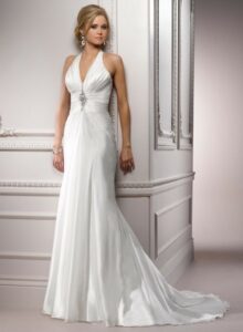 Satin Wedding Dress