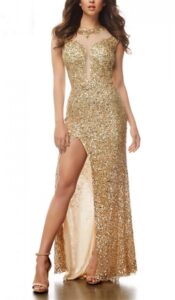 Sequins Prom Dress