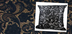 Floral Paisley Lace Cushion Cover