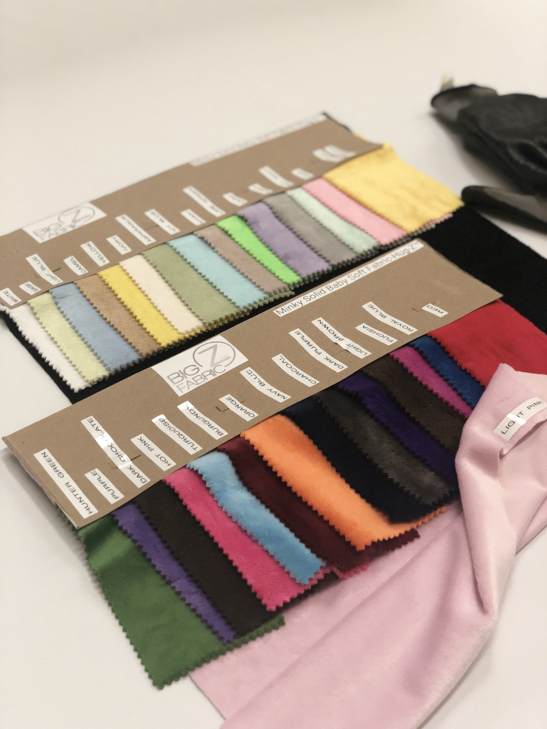 hug z fabric color variety
