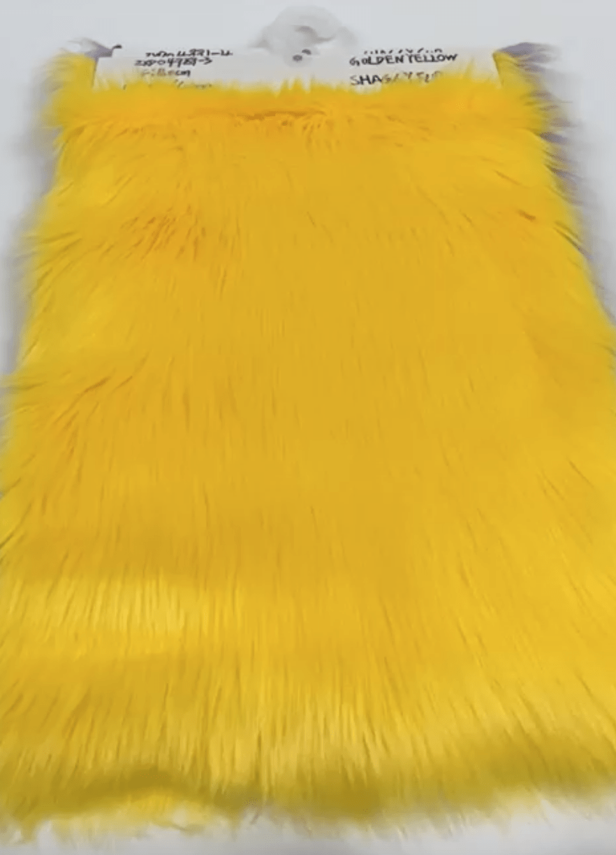yellow fabric swatch