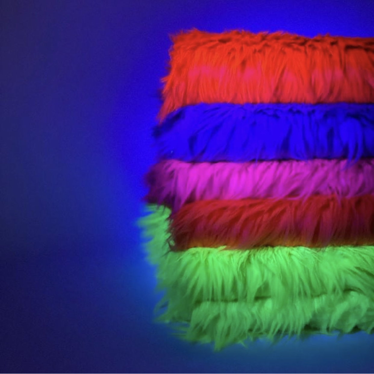 uv light faux fur