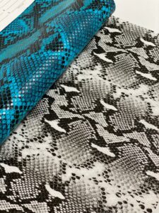 snake vinyl fabric