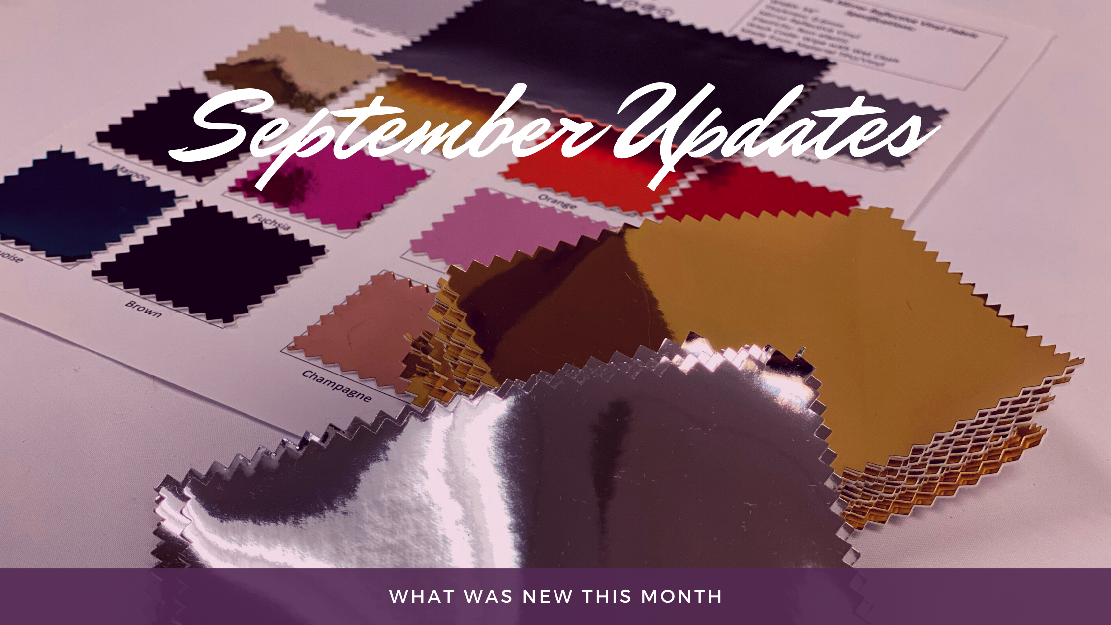september updates